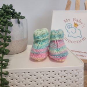 Huggi shoes - Pink/Green