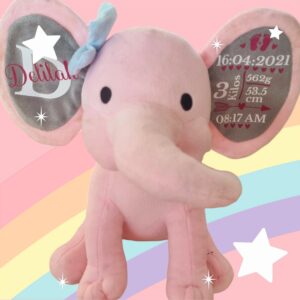 Personalised Cuddle Elephant