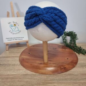 Erika Twist Headband - Royal blue
