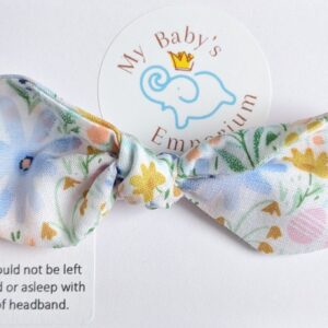 Hop Into Easter Hair Accessories - Mini-Bow Headband