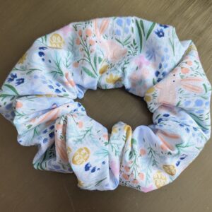 Hop Into Easter Hair Accessories - Scrunchie