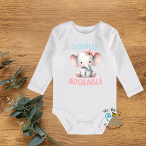 Baby Long Sleeve Onesie - Totally Adorable