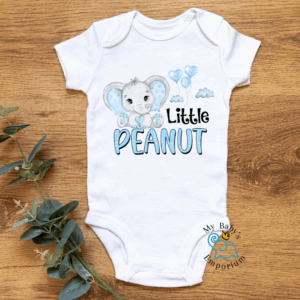 Baby Short Sleeve Onesie - Little Peanut