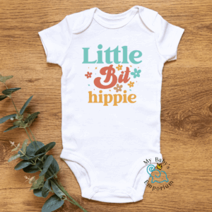 Baby Short Sleeve Onesie - Little Bit Hippie
