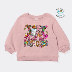 Baby Fleece Jumper - Just Call Me Princess