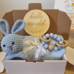 Rosie The Rabbit - 4pc Essentials Set in Blue