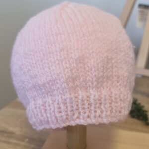 Baby Beanies Prem to Newborn - Pink