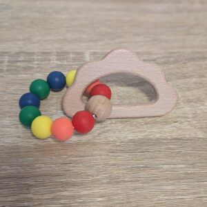 Cloud Teethers - Dark Rainbow
